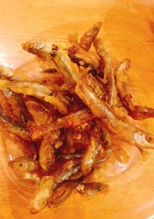 ワカサギの甘辛揚げ-レシピのメイン写真