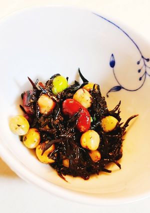 食物繊維たっぷり！お豆とひじきのサラダ-レシピのメイン写真