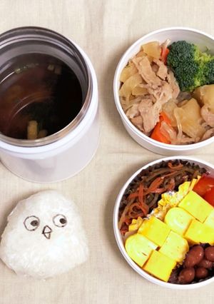 自分弁当・4月24日-レシピのメイン写真