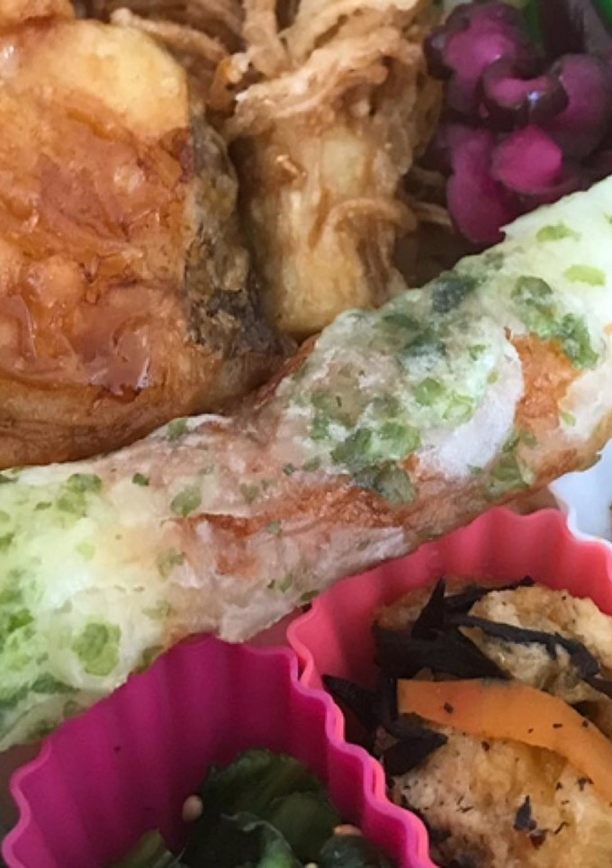 お弁当用☆ちくわの青のり揚げ-レシピのメイン写真