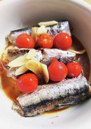 100均オイルサーディーンを美味しく-レシピのメイン写真