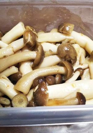 キノコのイタリア風当座煮-レシピのメイン写真
