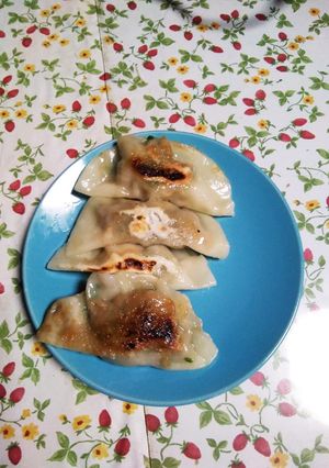 エビとタケノコの餃子-レシピのメイン写真