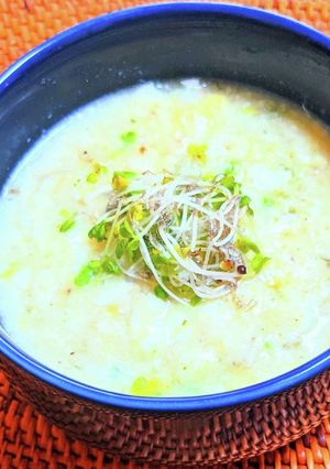 スプラウトふわ玉スープ-レシピのメイン写真