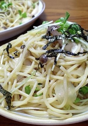 シーフード・バター醤油スパ。-レシピのメイン写真