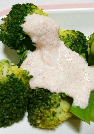 ブロッコリーの明太子マヨネーズがけ-レシピのメイン写真