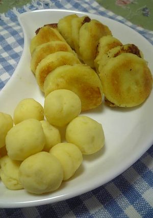 サツマイモdeまん丸チーズケーキ?!-レシピのメイン写真