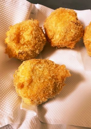 旦那さんも大喜び★ガッツリライスコロッケ-レシピのメイン写真