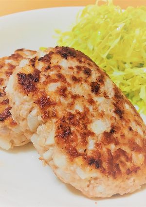 簡単!長いもハンバーグ-レシピのメイン写真