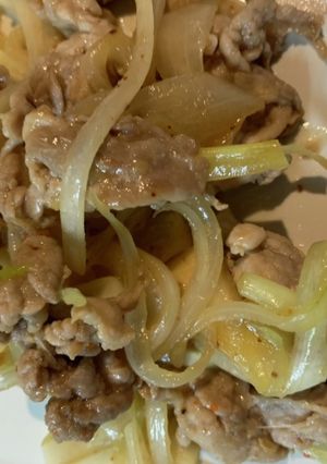 #豚肉の生姜焼き #今夜のおかず #簡単-レシピのメイン写真