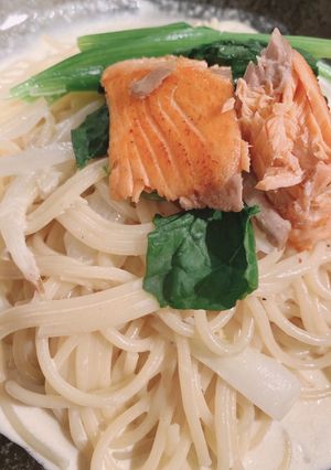 旨味クリームパスタ-レシピのメイン写真