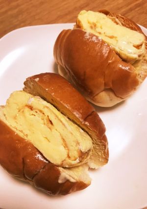 厚焼き玉子のロールサンド-レシピのメイン写真