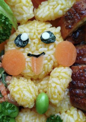 ポケモンのキャラ弁　#キャラ弁-レシピのメイン写真