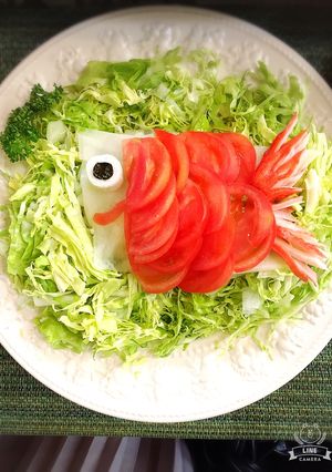 簡単！子どもの日♡こいのぼりサラダ-レシピのメイン写真