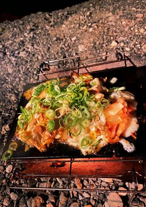 キャンプ飯！キムチーズタッカルビ風-レシピのメイン写真