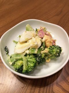 ブロッコリーと茹で卵のサラダ-レシピのメイン写真