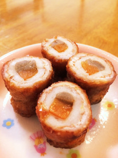 簡単!ちくわで肉巻き-レシピのメイン写真