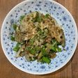 蓮根とピーマンのおかか醤油炒め