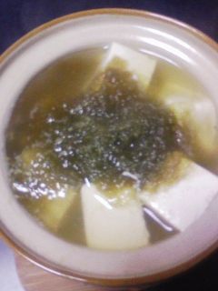 寒い日にぴったりの湯豆腐-レシピのメイン写真