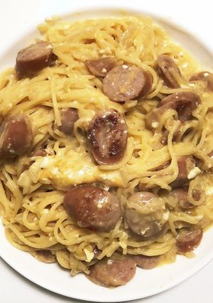 生クリーム不要！お手軽カルボナーラ-レシピのメイン写真