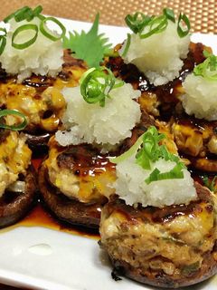 椎茸の肉詰め-レシピのメイン写真