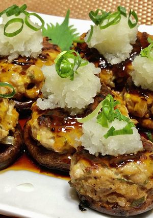 椎茸の肉詰め-レシピのメイン写真