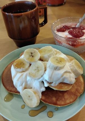 大人気パンケーキ-レシピのメイン写真