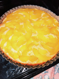 黄桃ケーキ超簡単-レシピのメイン写真