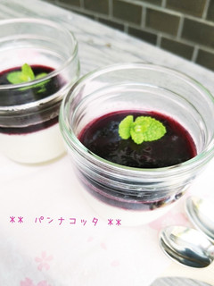 ジャムで美味しいパンナコッタ♡♡-レシピのメイン写真