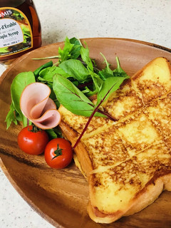 休日の朝やブランチに☆フレンチトースト♡-レシピのメイン写真