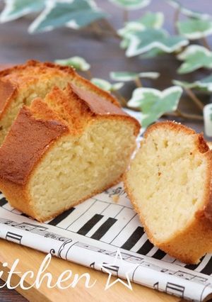簡単シンプルなパウンドケーキ-レシピのメイン写真