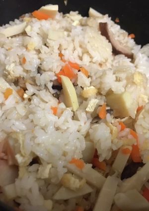 筍と干し椎茸の炊き込みご飯-レシピのメイン写真