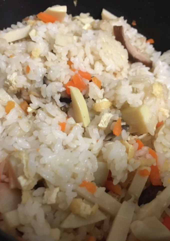 筍と干し椎茸の炊き込みご飯-レシピのメイン写真