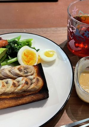 朝ごはん。ちょっと豪勢-レシピのメイン写真