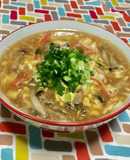 超簡単☆かき玉天津飯風みぞれうどん♪♪♪
