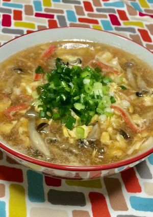 超簡単☆かき玉天津飯風みぞれうどん♪♪♪-レシピのメイン写真