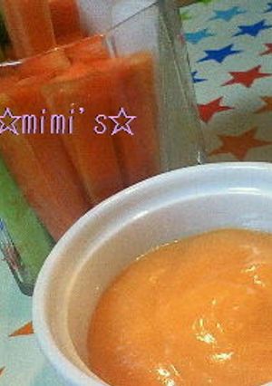 野菜スティックwithみそマヨディップ-レシピのメイン写真