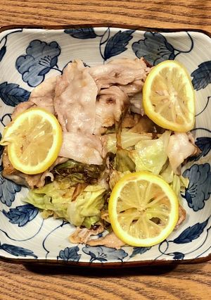 豚バラ肉とキャベツの蒸し焼き-レシピのメイン写真