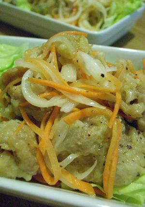 大豆たんぱく(ベジミート)のチキンマリネ風-レシピのメイン写真