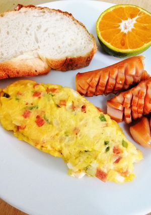 南国ホテルの朝食オムレツ-レシピのメイン写真