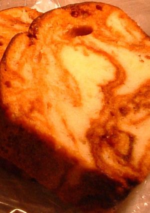 キャラメルマーブルパウンドケーキ-レシピのメイン写真