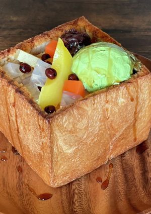 あんバター ハニートースト-レシピのメイン写真