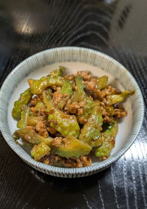 ゴーヤの肉味噌-レシピのメイン写真