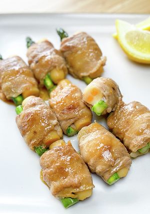 チーかまとアスパラガスの肉巻き-レシピのメイン写真