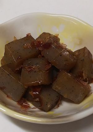 こんにゃくおかか炒め-レシピのメイン写真