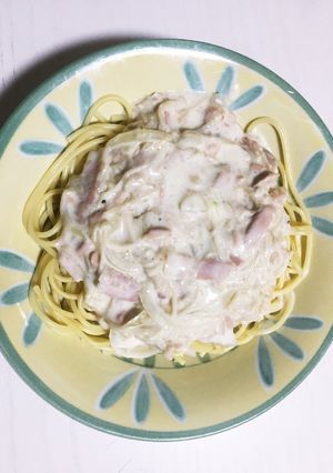 簡単☆牛乳でクリームパスタ☆-レシピのメイン写真