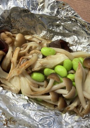 グリルで、きのこのホイル焼き-レシピのメイン写真