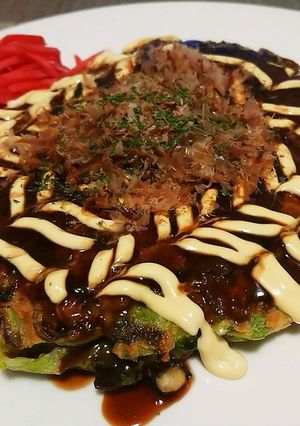 超簡単!お好み焼き!関西風豚玉!!-レシピのメイン写真