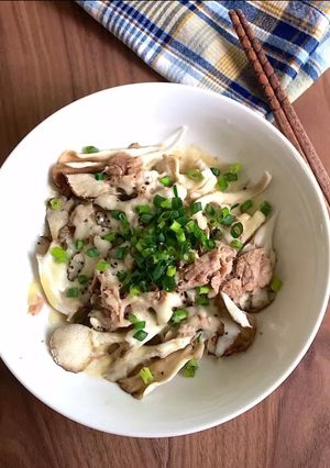 マイタケツナチーズ★ダイエット簡単レンジ-レシピのメイン写真