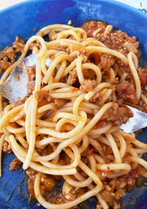 子供が食べ易い酸味の少ないミートソース-レシピのメイン写真